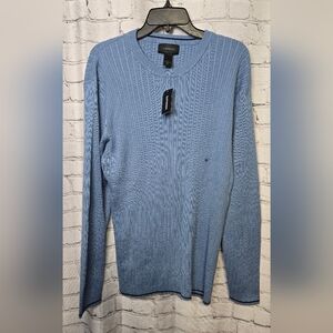 Express Men's Blue Sweater‎ Size XL